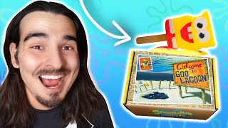 SpongeBob Mystery Box! (RARE Melting SpongeBob Popsicle!)