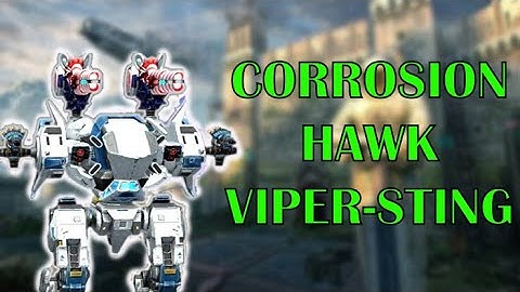RESISTANCE BREAKER HAWK With CORROSION Weapons VIPER - STING War Robot Test Server Gameplay - WR