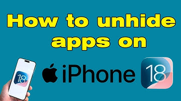 How to unhide hidden apps on iPhone iOS 18