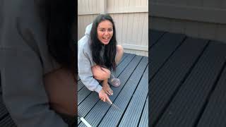 You won't believe what she found under our decking! My wife is a GENIUS ?‍️