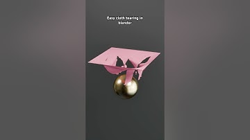 Noob’s Guide to Cloth Simulation #blender #3dart #3danimation #clothsimulation #effect #learning