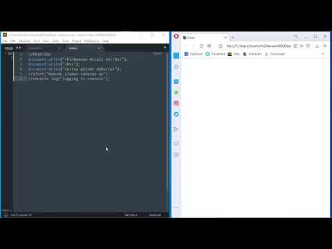 002 JavaScript basics || yanda ake outputting rubuta a JavaScript