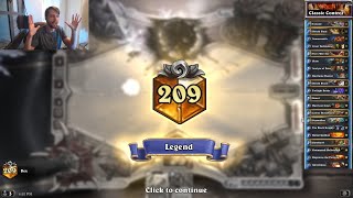 Hearthstone: Classic Control Warrior 100% Winrate to Legend??