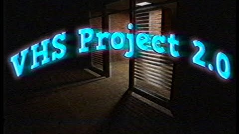 Most Realistic VHS Shader In UE5 (VHS Project 2.0)