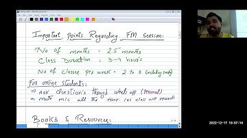 FM March-2023 Attempt 1st Class by Sir Ahmed Raza Khan