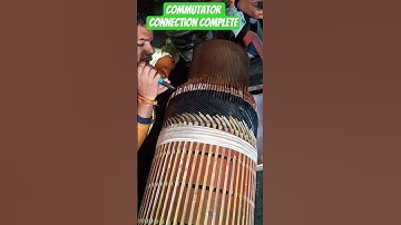 DC #motor #commutator connection #complete #subscribe #YouTube🙏