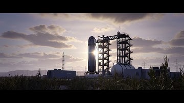Unreal Engine 5 cinematic rocket launch | Hype Video