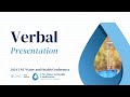 2024 Monday Verbal Presentations: Rural WaSH Room