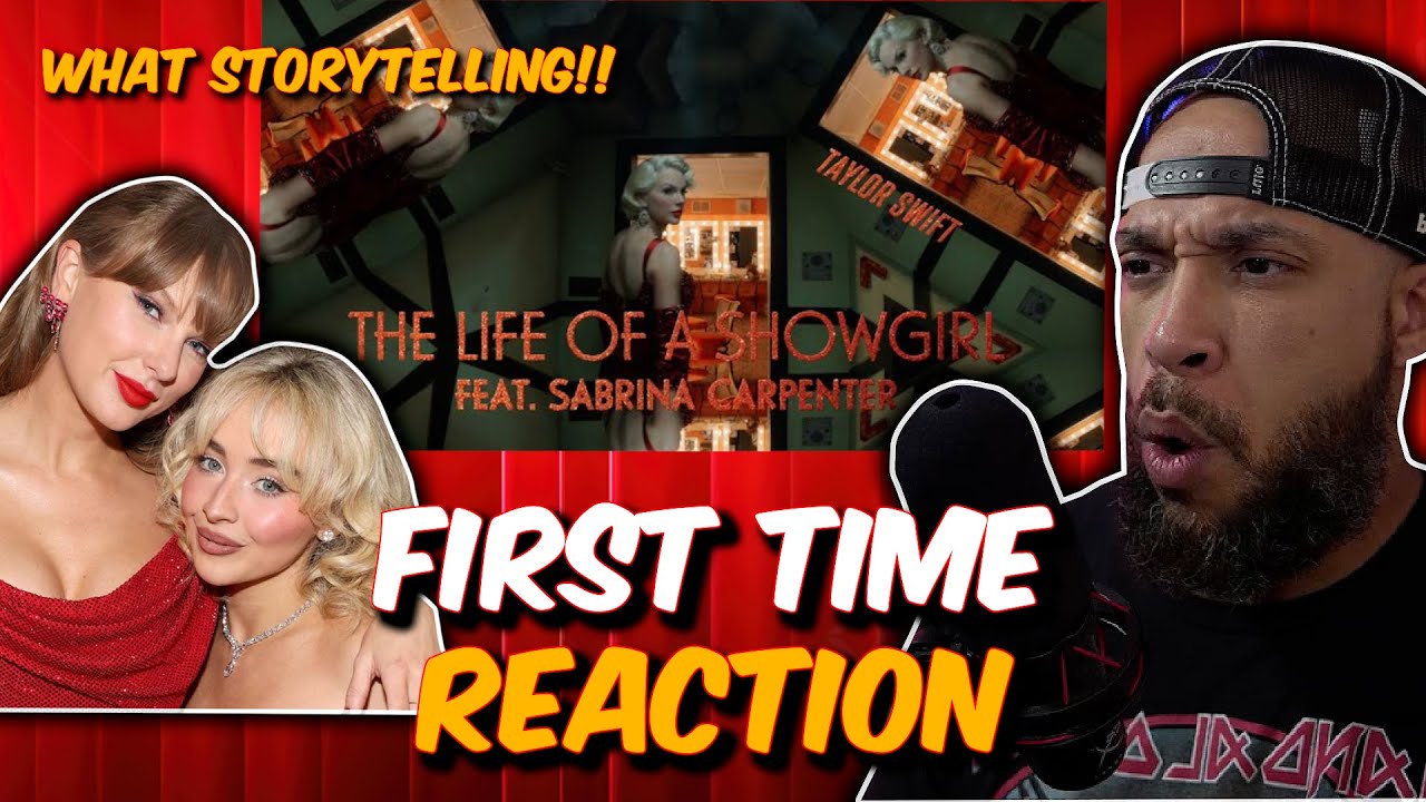 Первая реакция на лирическое видео Тейлор Свифт "The Life Of A Showgirl ft. Sabrina Carpenter".