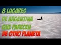 8 Lugares argentina que parece de otro planeta🔥