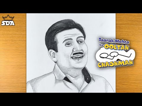 जेठालाल ऊर्फ Dilip Joshi Sir's Sketch 💯 @maakasamdilipjoshi Amazing actor  from “Tarak Mehta Ka Ulta Chashma Serial” 🤩 . . This sketch… | Instagram