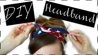DIY Bandana Wire Headband