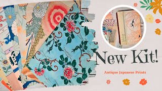 Japanese Junk Journal Kits are available in my shop!