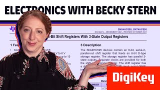 How To Read A Datasheet - Electronics With Becky Stern Digikey