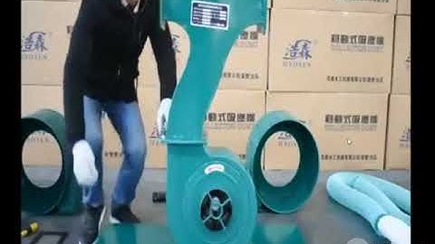 How to install 3KW dust collector