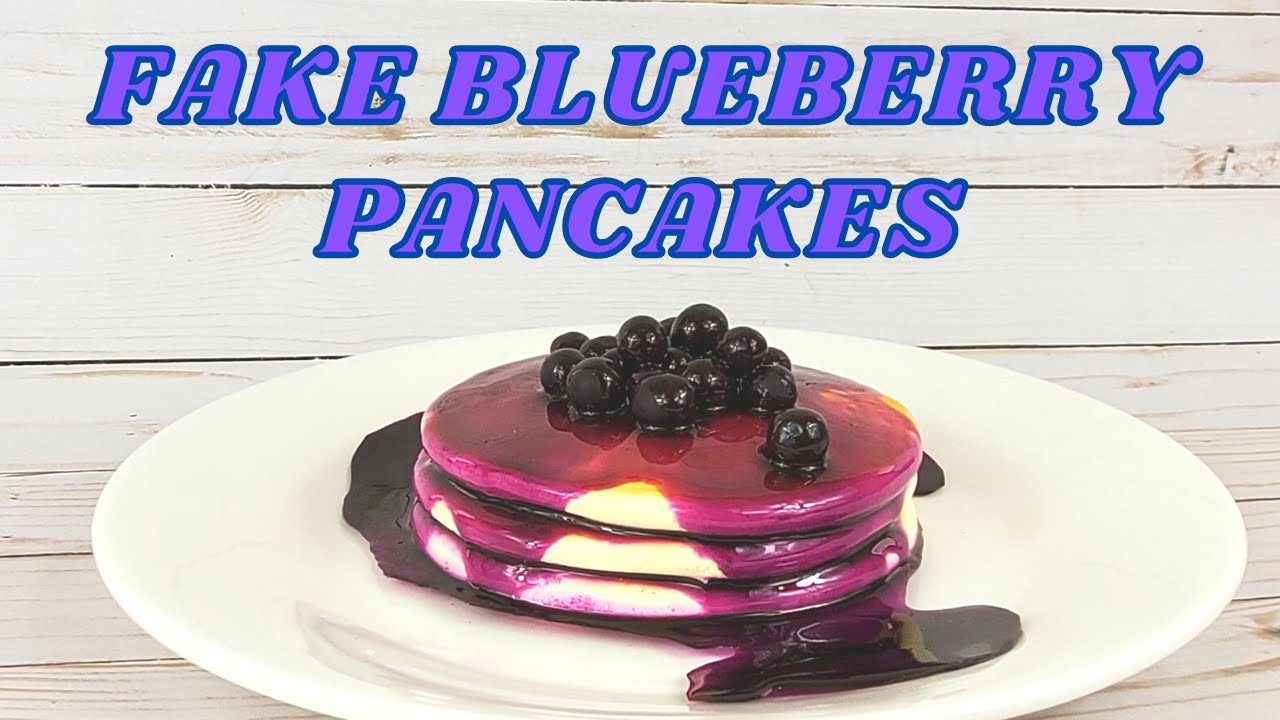 Превращаем ОСНОВНЫЕ материалы для рукоделия в ИСКУСТВЕННЫЕ БЛИНЫ с ИСКУССТВЕННОЙ ЧЕРНИКОЙ и сиропом!