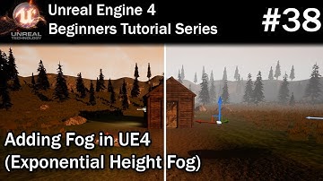 #38 Adding Fog to a Level in UE4 | Unreal Engine 4 Tutorial for Beginners
