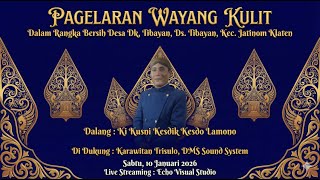 LIVE WAYANG KULIT KI KUSNI //LAKON: wahyu tunggul wulung   //BERSIH DESA DK TIBAYAN  JATINOM KLATEN