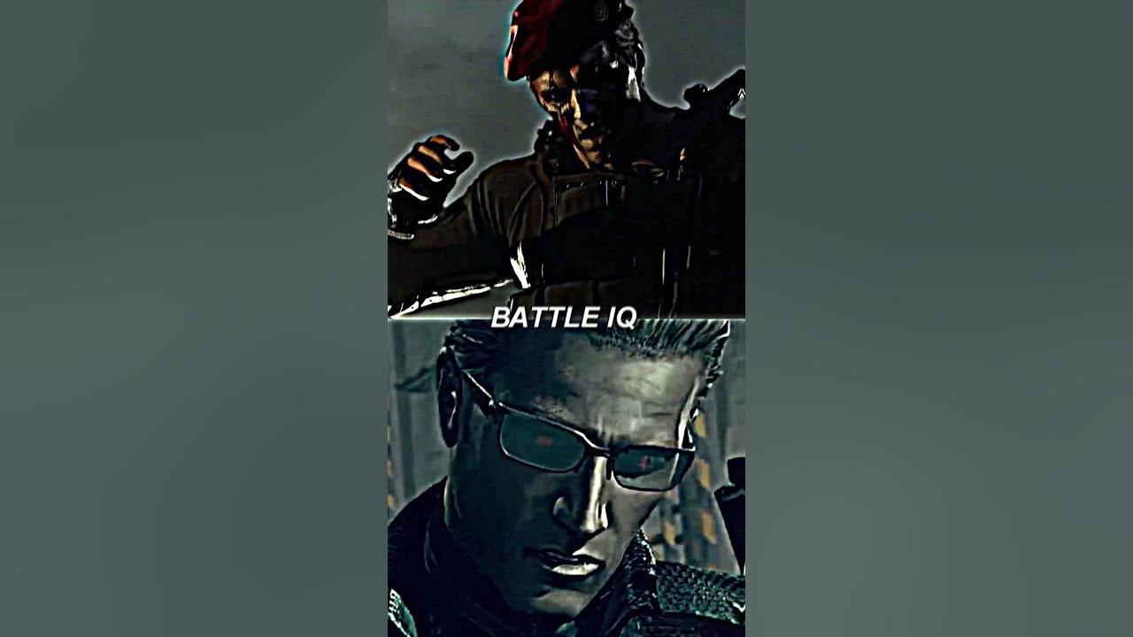 Albert Wesker vs Jack Krauser #vsedit #vsdebate #vsbattle #wesker #res