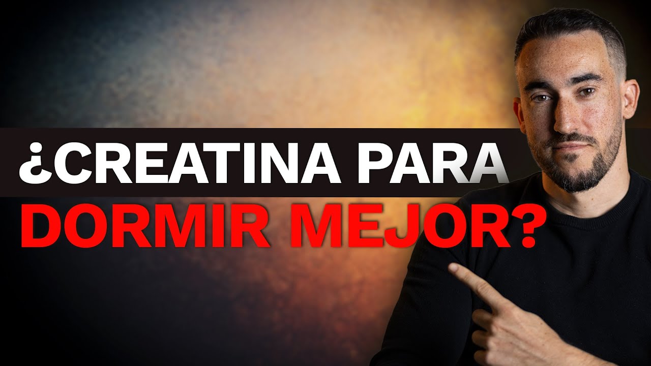 Creatina y sueño: ¿de verdad te ayuda a descansar mejor?