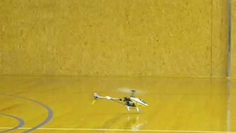 TREX-450 first time without training gear