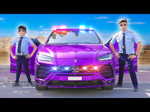 Detective Jason and Alex in Lamborghini Adventure