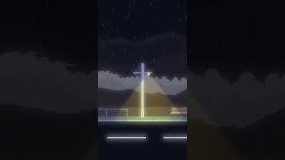 Pixel art rain #lofi #godot