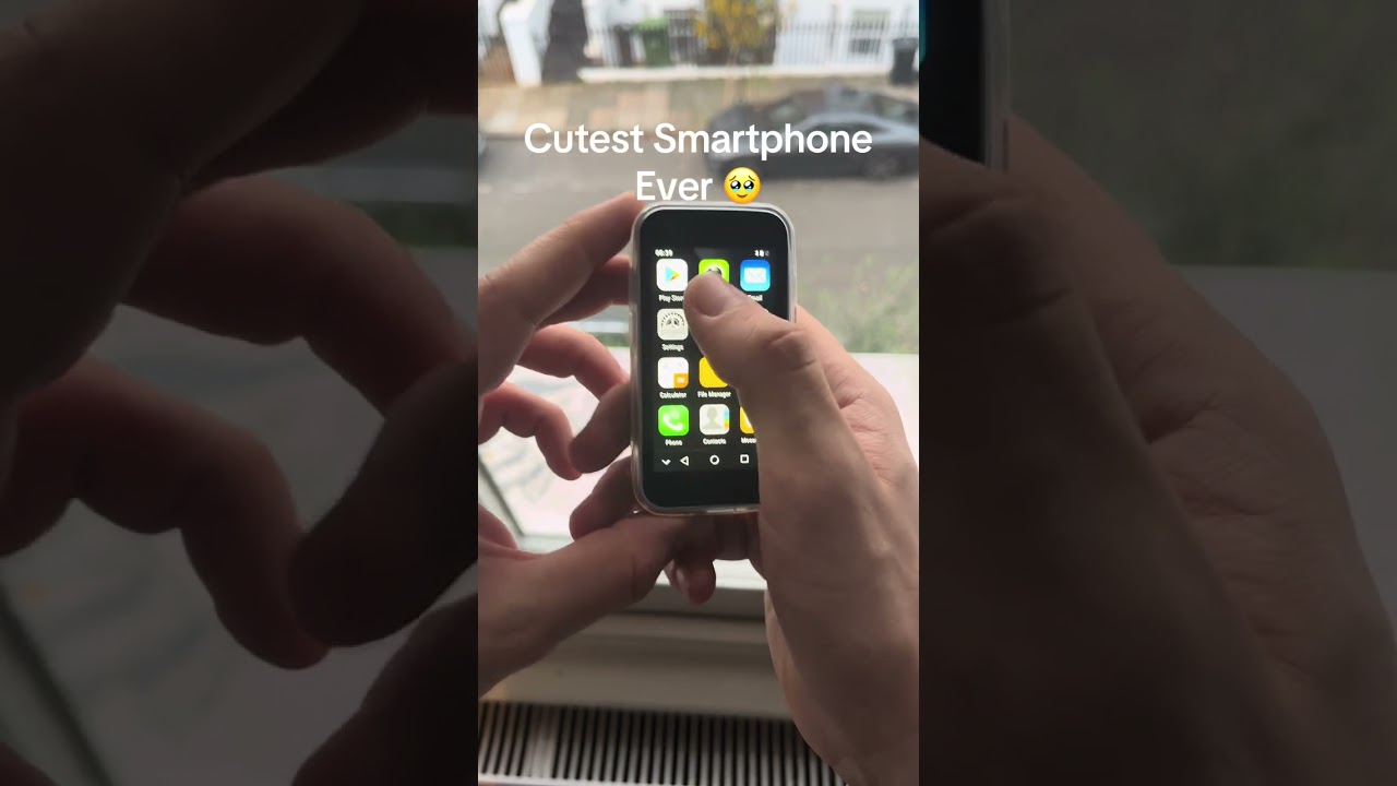 Compact smartphone: small size, big features 