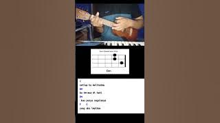 antara ada dan tiada || ukulele tutorial #antaraadadantiada #utopia #ukuleletutorial #ukulele