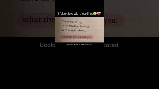 book: u n me it's complicated❤️‍🩹#relatable #explore #poetry #bookreview #books #shorts #ytshorts