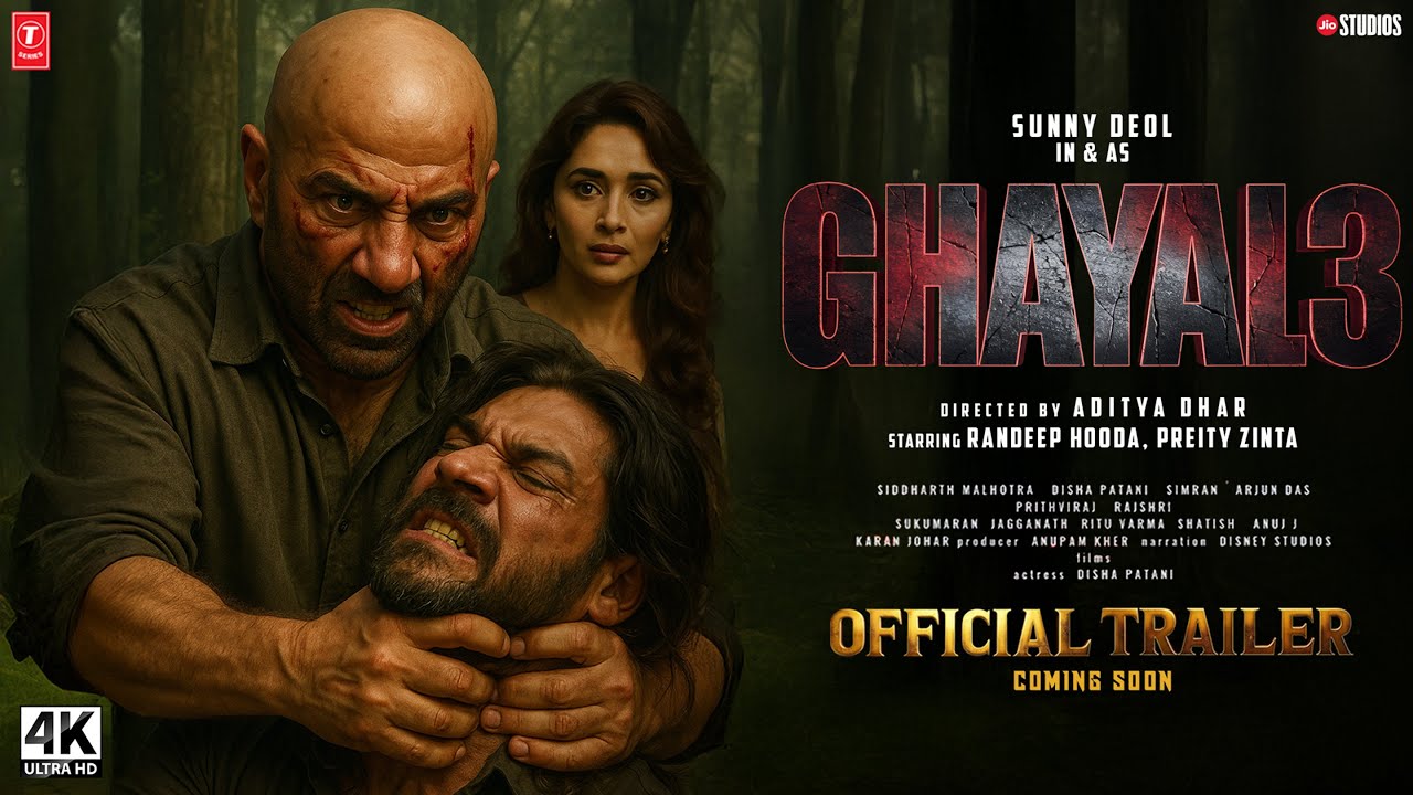 GHAYAL : Part 3 - Trailer (2025) | Sunny Deol, Madhuri Dixit | New Bollywood Action Thriller 2025