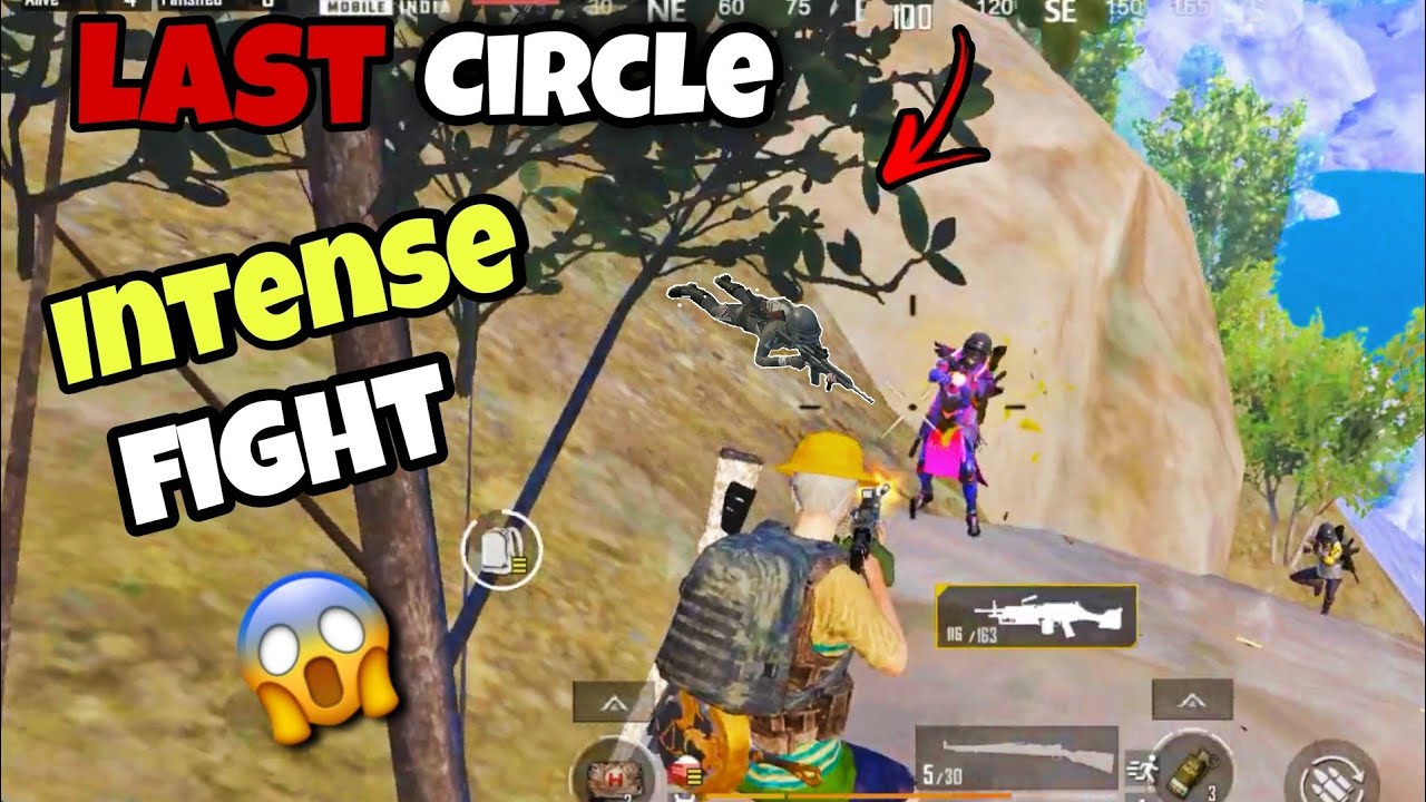 😱 Most INTENSE Fight In Last Circle ||  Bgmi.