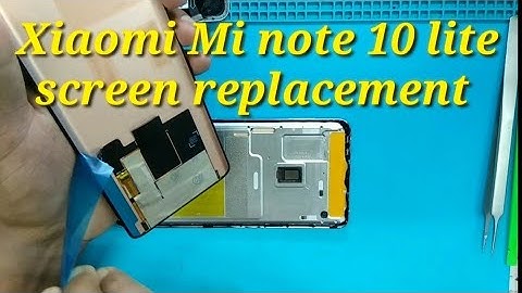 Xiaomi Mi note 10 lite lcd replacement, Mi Note 10 Lite Disassembly Teardown #OctopusElectronics