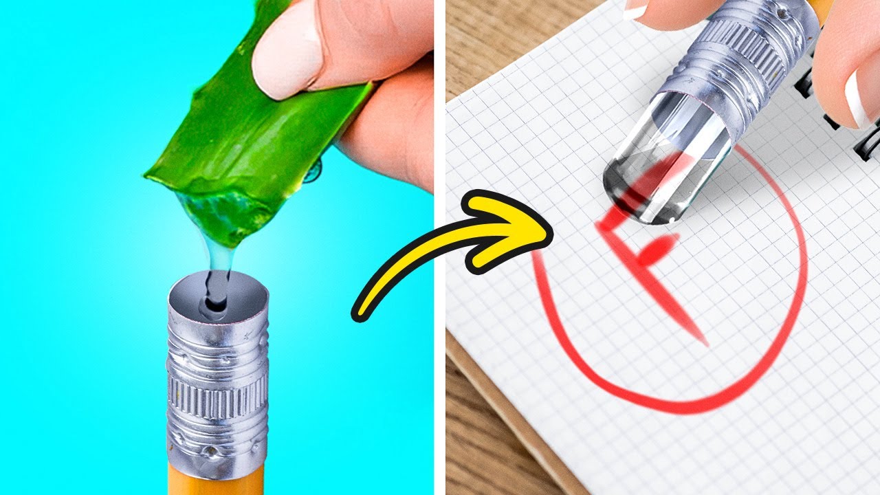 Aku Menjadi Pelajar Lihai berkat Kiat Ini! 🤓🎒 || Kiat Sekolah, Tips, DIY