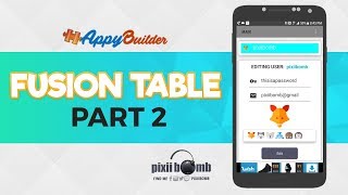 Details AppyBuilder: [PART 2] Fusion Table Guide