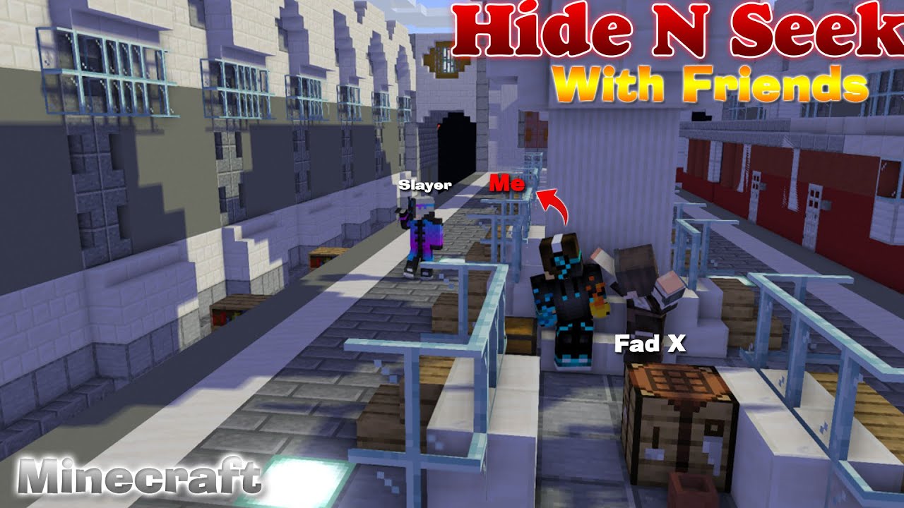 HIDE AND SEEK WITH LASTKNIGHT'S SMP MEMBERS| 