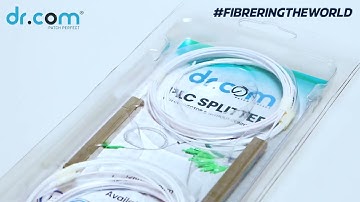 dr.com PLC Splitter With and Without Connectors