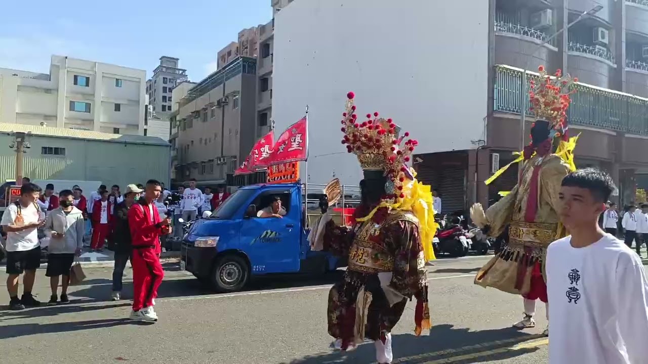  高雄聖安宮-廣澤殿中敬堂-鳳山乙武館-新竹巡福境聯合慶讚高雄左營太子宮入火安座平安遶境大典暨行臺登殿大典入廟