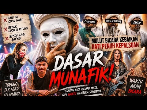 🎶TOPENG KEMUNAFIKAN — Untuk Mereka yang Suka Mengaku & Mengubah Cerita