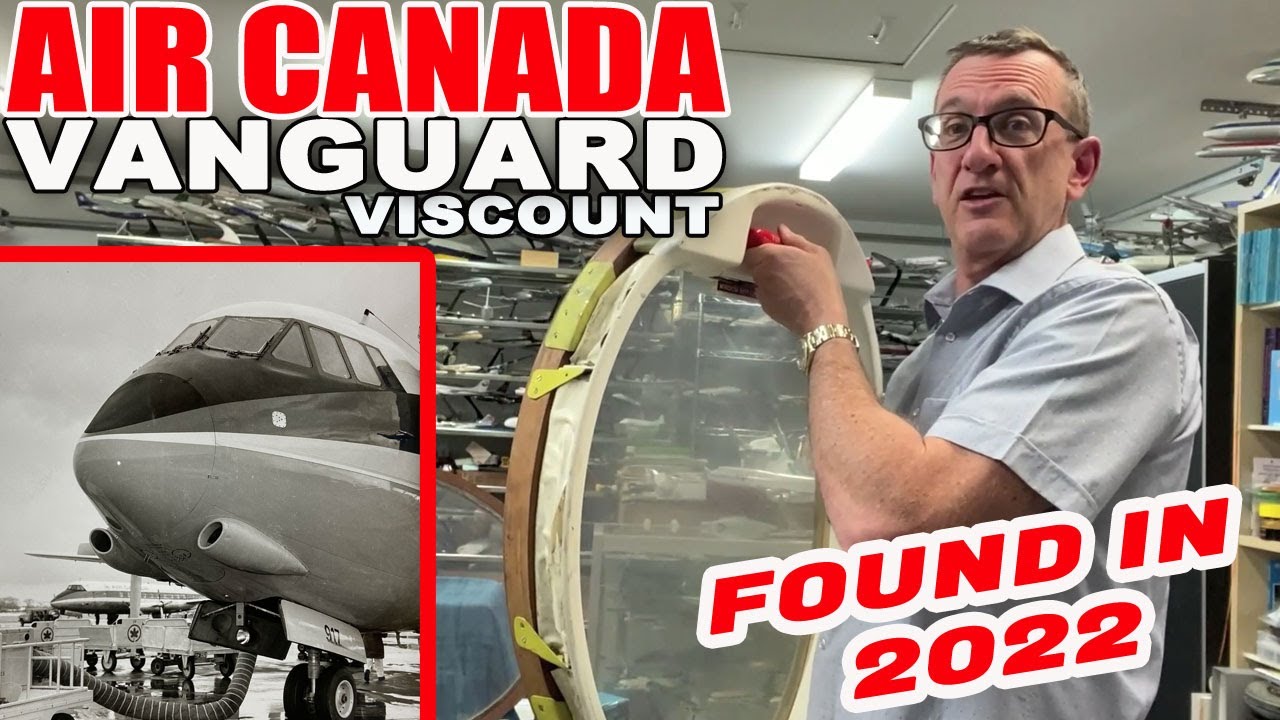 Air Canada Vickers Viscount & Vanguard Unbelievable Historical