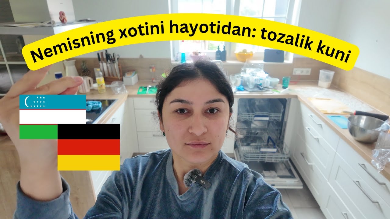 Germaniyada nemis-o´zbek oilasi bir kuni: General uborka!