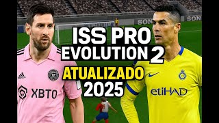 ISS Pro Evolution 2 Atualizado Temporada 24/25 PS1 📥 Baixar com Uniformes e Narração em Espanhol!