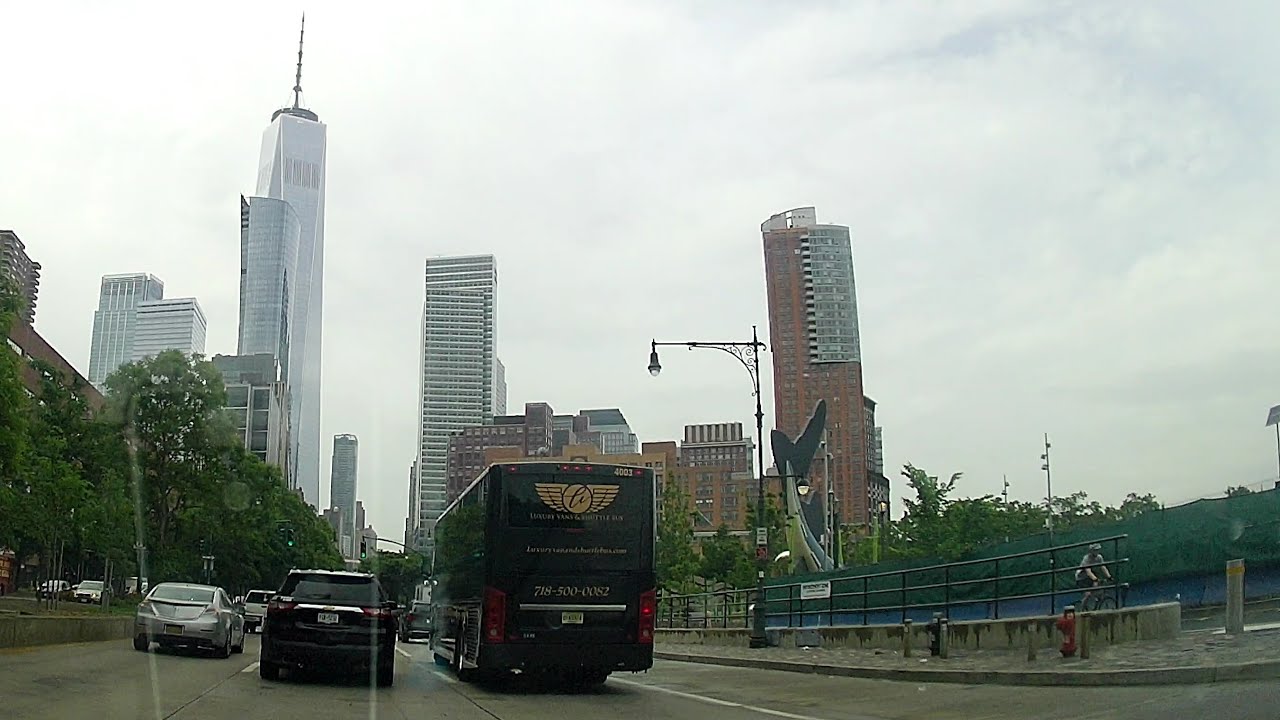 Chelsea Piers to 1 World Trade Center WTC Finish @ Battery Park Underpass Via West St. Manhattan NYC