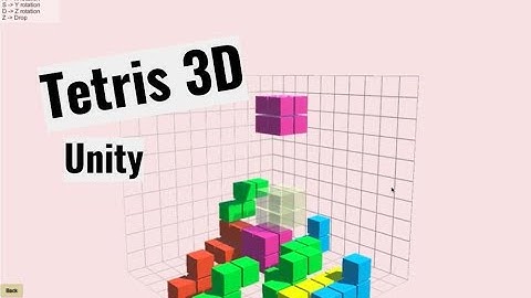 Tetris 3D with Unity