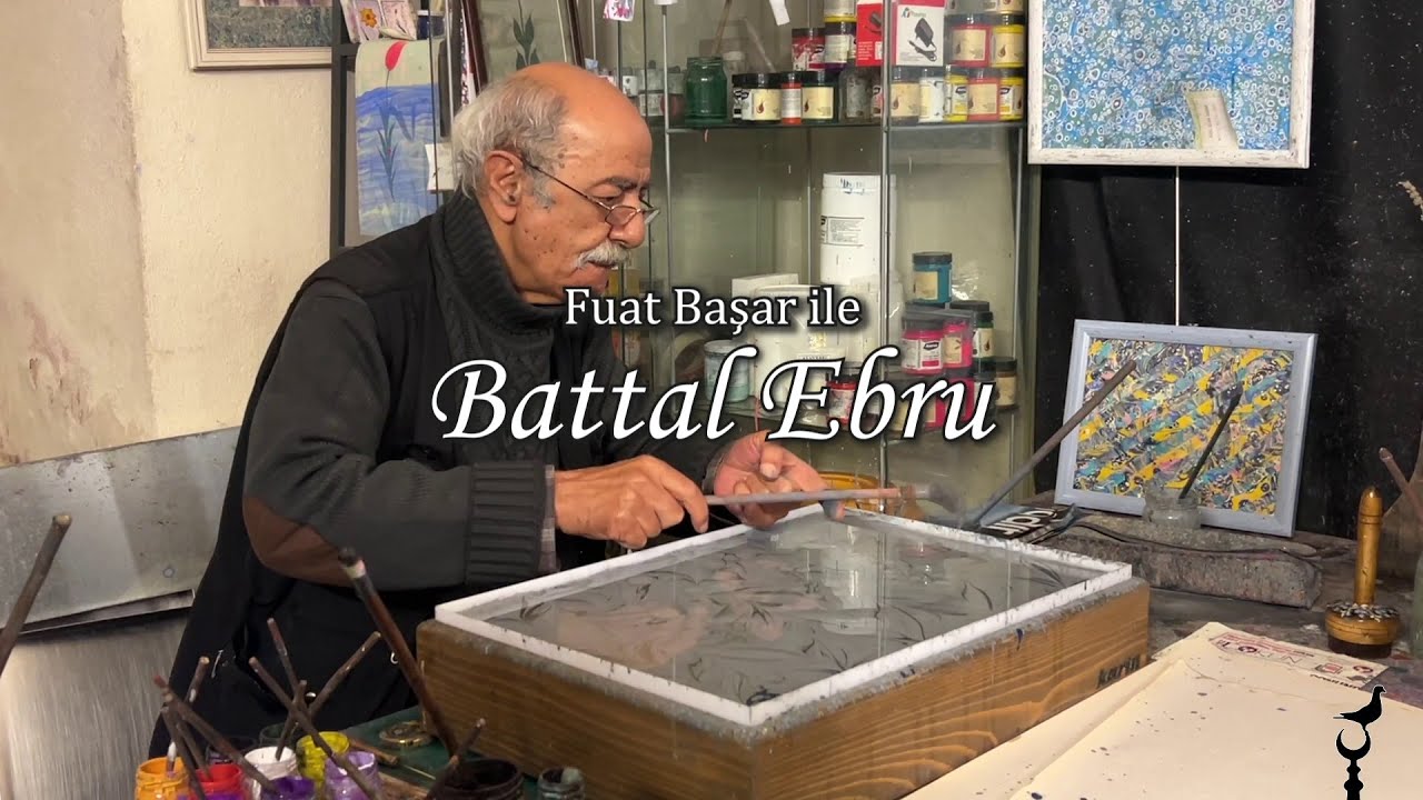 Hattat ve Ebru Sanatçısı Fuat Başar ile Battal Ebru
