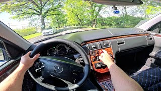 Mercedes-Benz E220 CDI W210 Pov Drive / E220 w210 Pov Test Drive