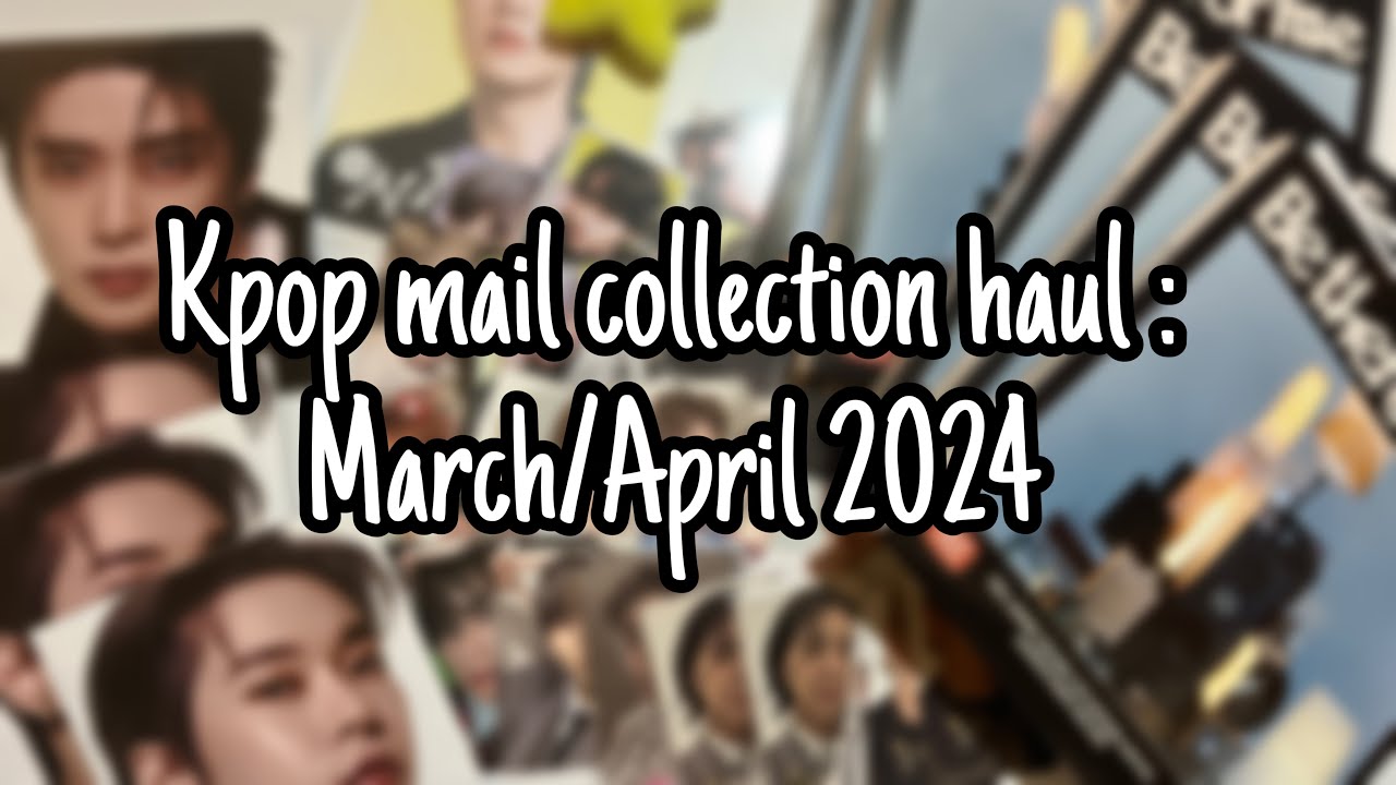 Kpop mail collection ~ NCT, Monsta X, signed photocard, group orders