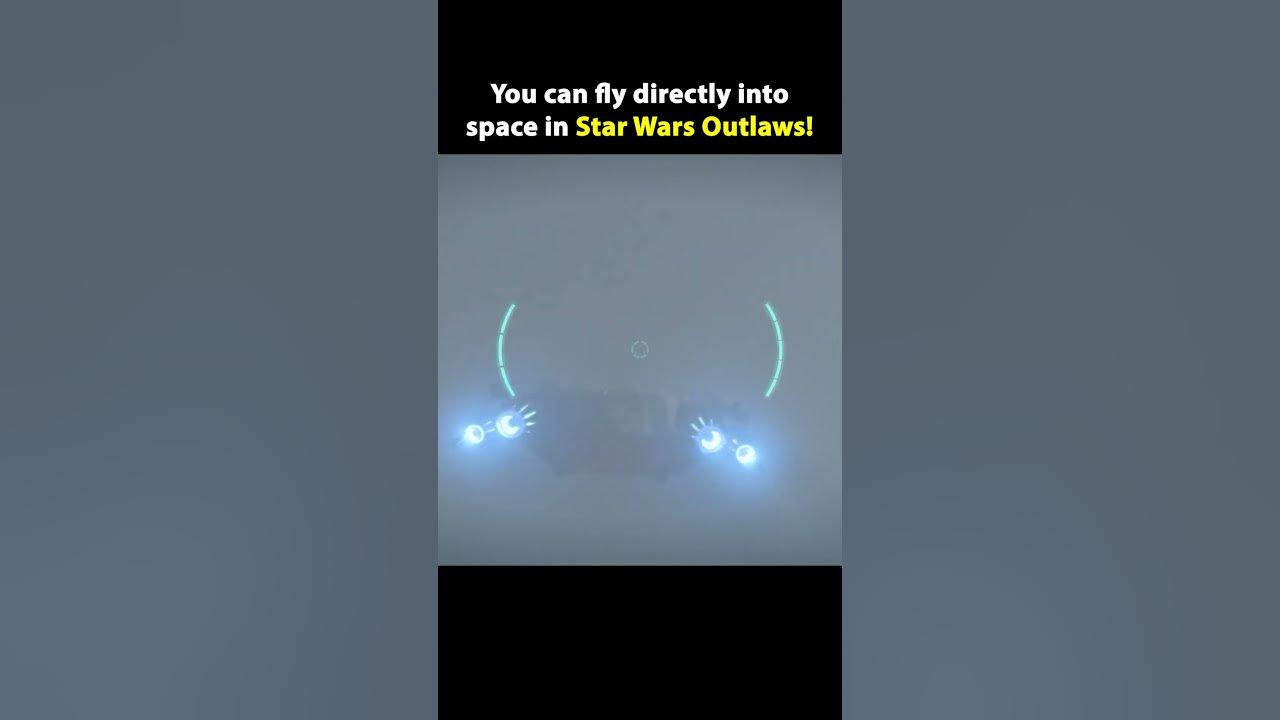 Star Wars: Outlaws Will Feature Space Fights With Much Larger