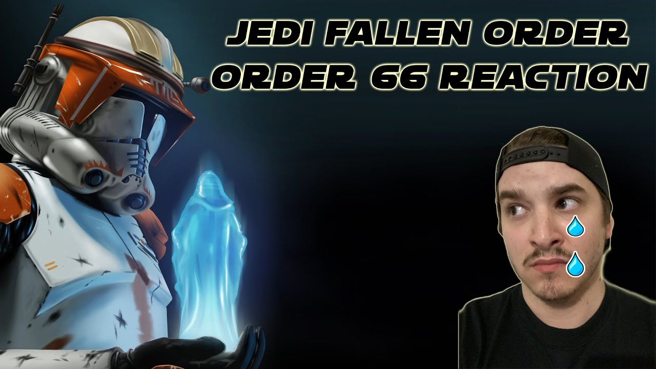 ORDER 66 REACTION - Star Wars Jedi Fallen Order - YouTube