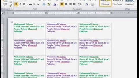 How to Delete & Insert Rows,Colums in a Table Urdu/Hindi